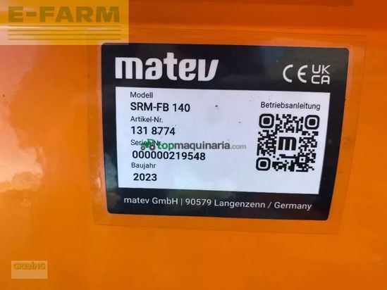 Tractor agrícola - John Deere - 1026r + matev schneeschild + salzstreuer