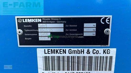 Combinado de siembra - Lemken - zirkon 12/300 saphir 8/300