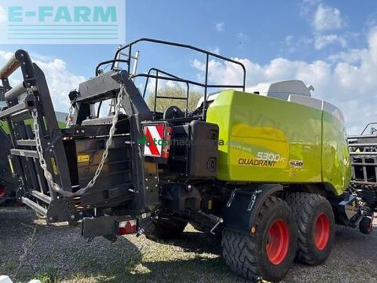 Empacadora gigant - Claas - quadrant 5300 fc t+st