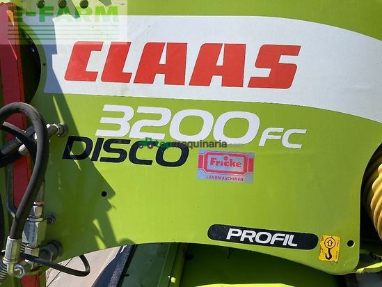 Cortacésped manual - Claas - disco 3200 fc profil