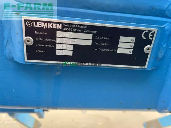 Combinado de siembra - Lemken - korund 8/600 k
