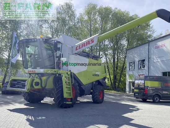 Cosechadora de Cereal - Claas - lexion 650 mit v680 + tw