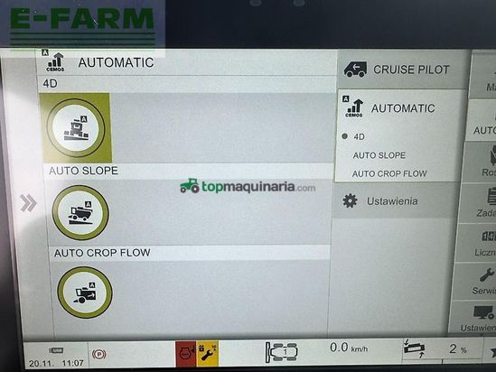 Cosechadora de Cereal - Claas - lexion 8700 tt + v1230