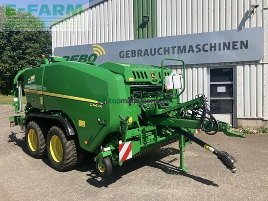 Empacadora gigant - John Deere - festkammer-kombipresse c441r