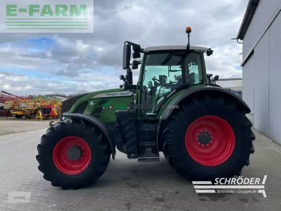 Tractor agrícola - Fendt - 724 s4 profi plus