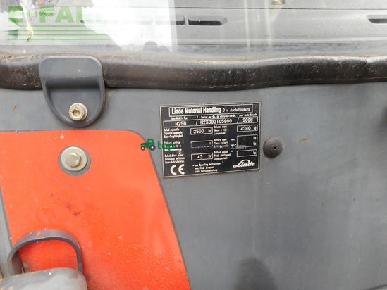 Elevadora - Linde - h25d triplex + ss + 4. kreis