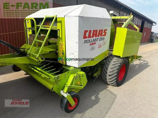 Empacadora gigant - Claas - rollant 255 rote cut