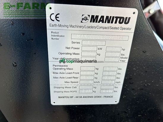 Minicargadora - Manitou - hoflader mla 2-25