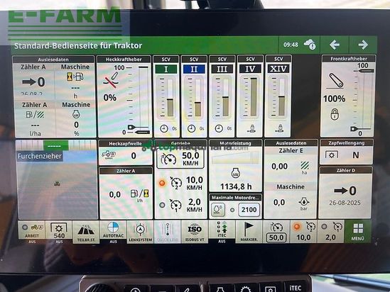 Tractor agrícola - John Deere - 6r155 gen.5 autopowr 50km/h