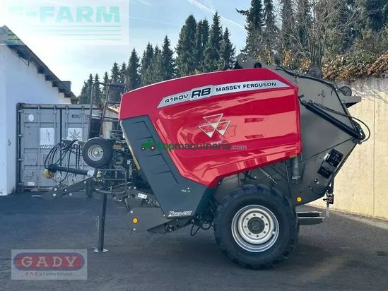 Empacadora gigant - Massey Ferguson - rb4160v xtra rundballenpresse