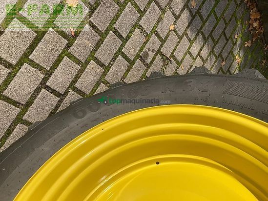 Tractor agrícola - John Deere - traktor 6120m mit kabine