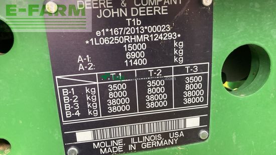 Tractor agrícola - John Deere - 6250r