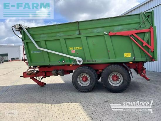Volquet - Pronar - muldenkipper t 669 | laderaumabdeckung