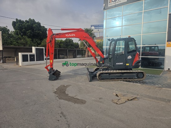 Excavadora Kubota KX080-3