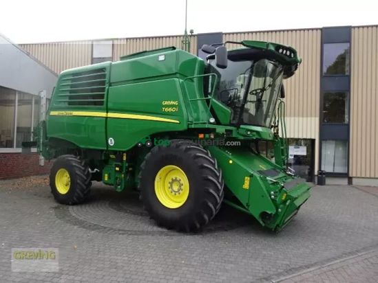 Cosechadora de Cereal - John Deere - t660i prodrive 30 km/h