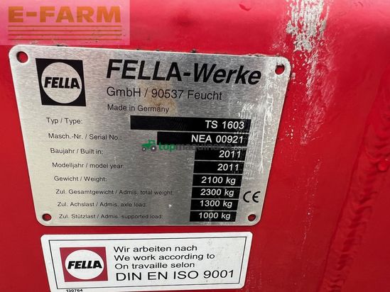 Henificador - Fella - ts 1603