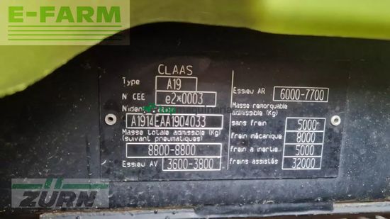 Tractor agrícola - Claas - arion 620