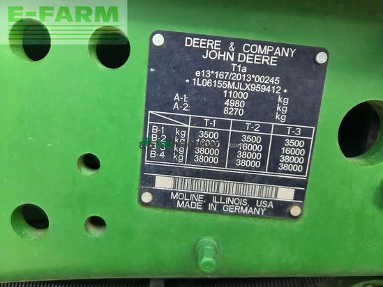 Tractor agrícola - John Deere - 6155m