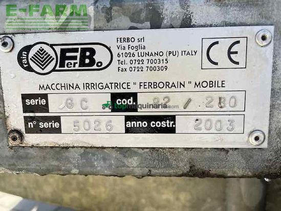 Riego - Ferbo - gc 280/63 bewässerung