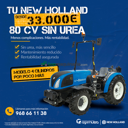 New Holland - 80 cv sin urea - Sin Urea