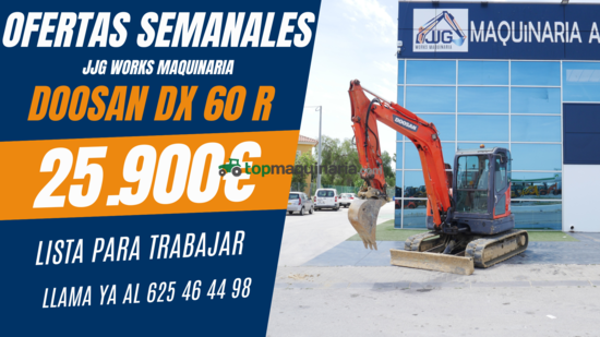 Excavadora - Doosan DX 60 R