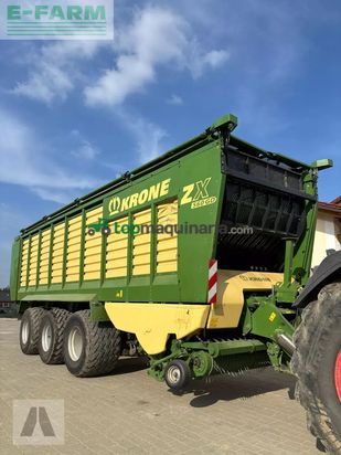 Remolqu agrícola - Krone - zx 560 gd tridem mit dosierwalzen