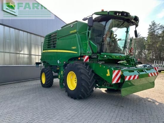 Cosechadora de Cereal - John Deere - t560 mit schneidwerk 722x