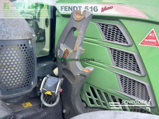 Tractor agrícola - Fendt - 516 vario scr profi plus