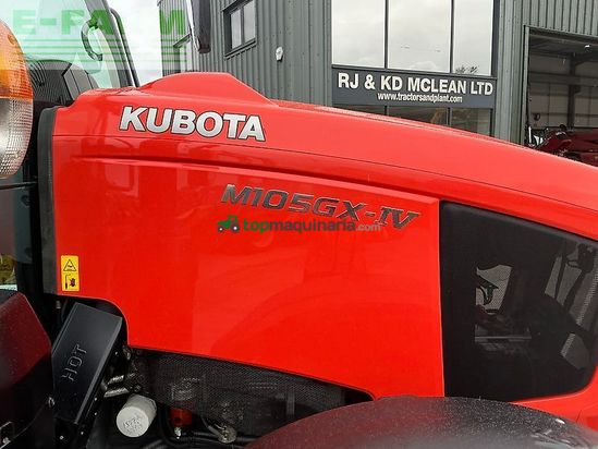 Tractor agrícola - Kubota - m105 gx-iv tractor (st26382)