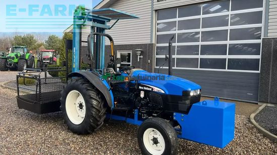 Tractor agrícola - New Holland - tn55d med byggelift