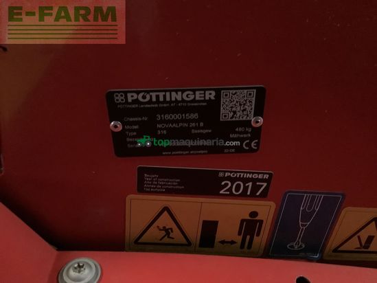 Cortacésped manual - Pöttinger - nova alpin 261 b