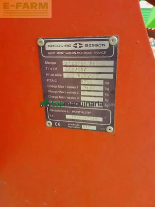 Grada de disco - Gregoire Besson - acero