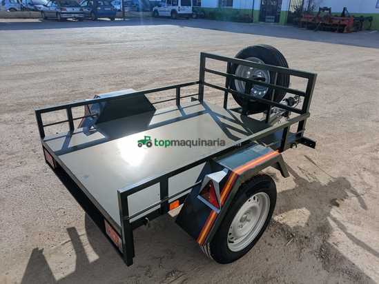 Remolque plataforma para bidones