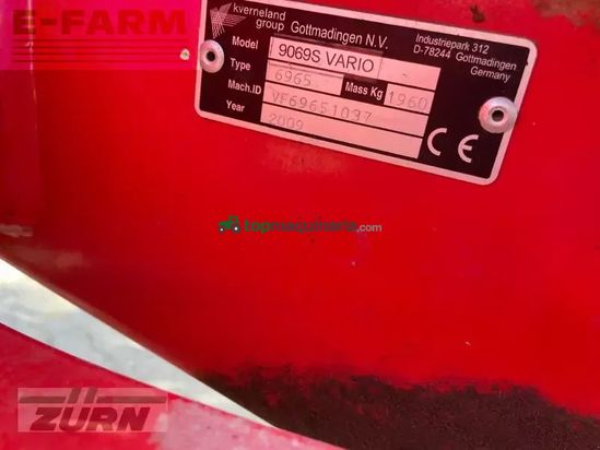 Rastrillo - Kverneland - 9069s vario