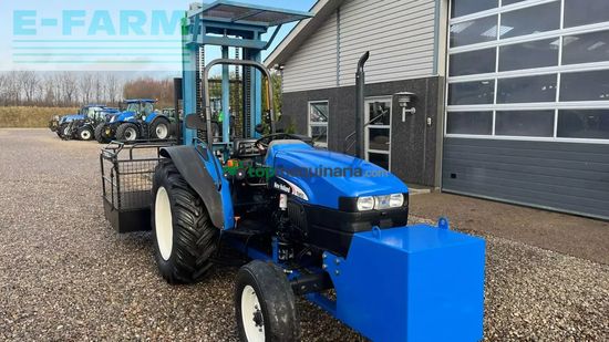 Tractor agrícola - New Holland - tn55d med byggelift