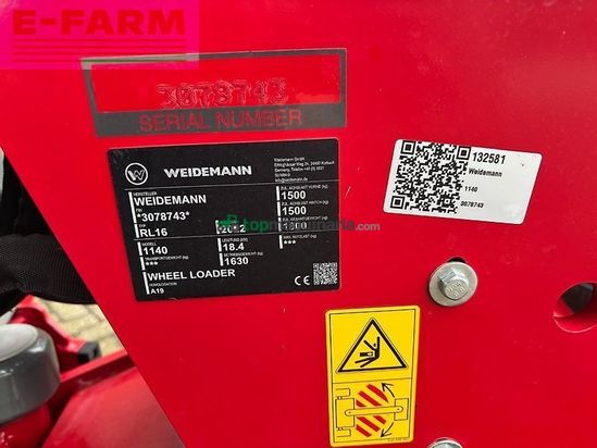 Minicargadora - Weidemann - 1140