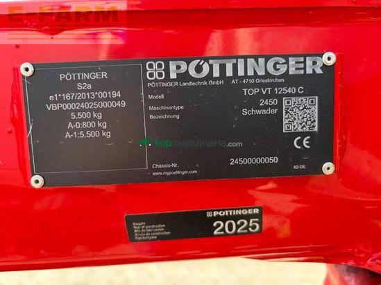 Rastrillo - Pöttinger - top vt 12540 c