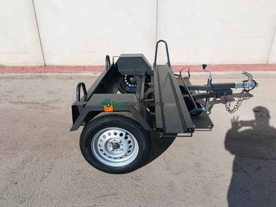 Remolque transversal para 1 moto