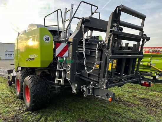 Empacadora gigant - Claas - quadrant 5300 fc t+st