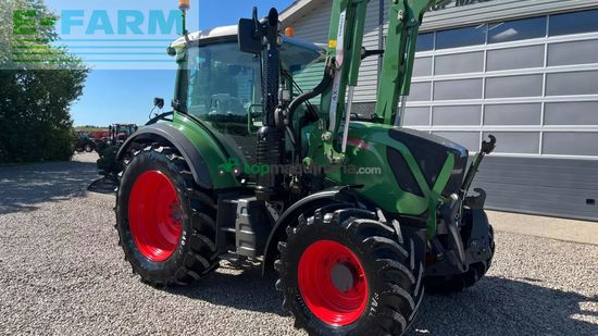 Tractor agrícola - Fendt - 313 vario med frontlift og frontlæsser