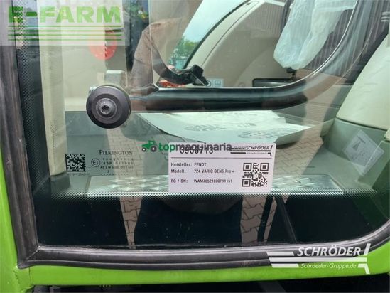 Tractor agrícola - Fendt - 724 vario gen6 profi plus