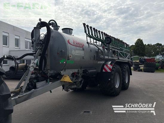 Cuba de purin - Fliegl - vfw 14000 | 15 meter schleppschuh