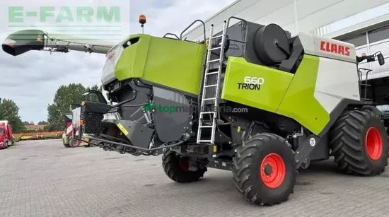 Cosechadora de Cereal - Claas - trion 660