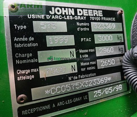 Empacadora gigant - John Deere - 575
