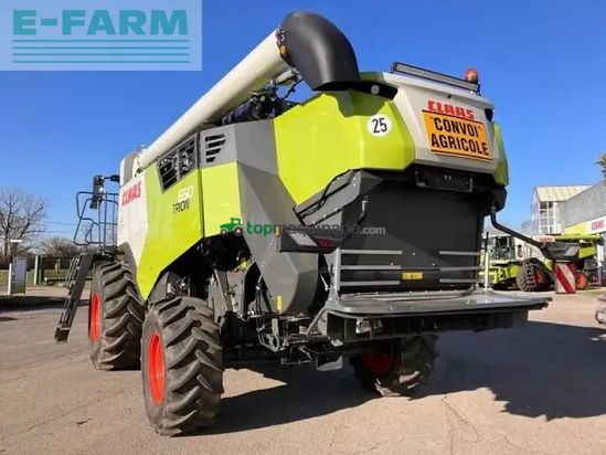 Cosechadora de Cereal - Claas - trion 650 location