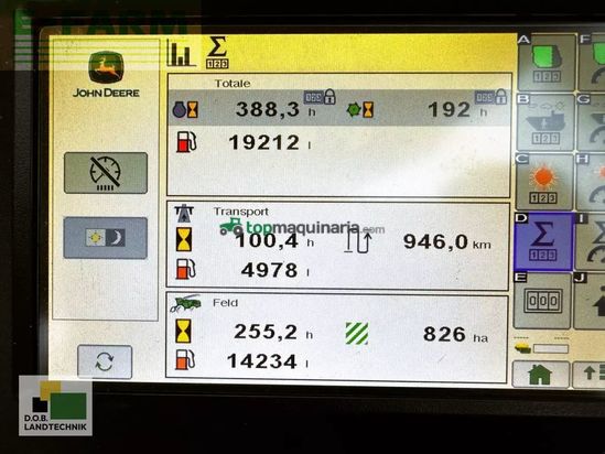 Cosechadora de Cereal - John Deere - 9700i prodrive 40km/h