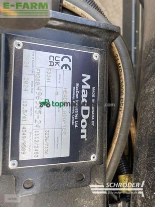 Cabezal -  - fd241 flex draper 12,50 m + ziegler sww