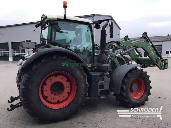 Tractor agrícola - Fendt - 724 scr profi plus | gps | radgewichte