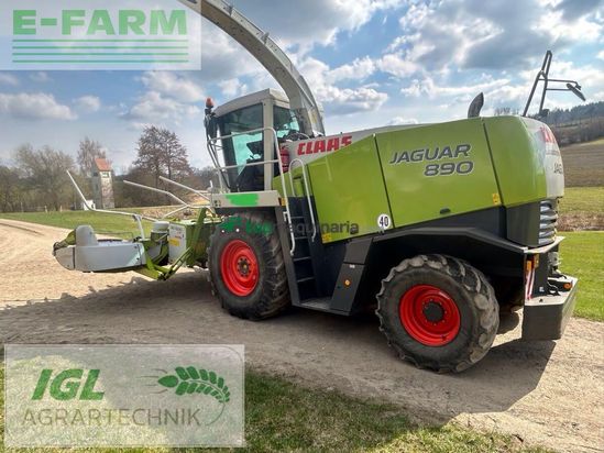 Cosechadora de Cereal - Claas - jaguar 890 fs-csl