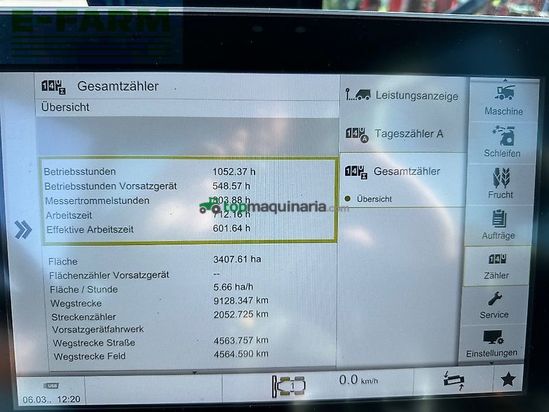 Cosechadora de Cereal - Claas - jaguar 950